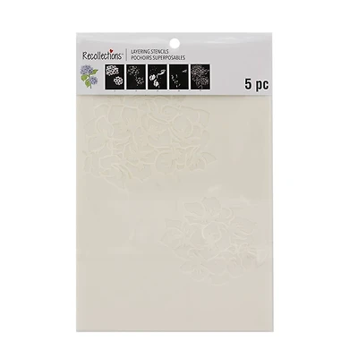 Hydrangeas Layering Stencils by Recollections™