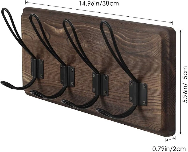NEX™ Wall-Mounted 8-Hook Coat Rack