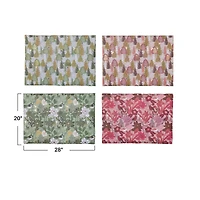 Hello Honey® 28" Wrapping Paper Sheets with Flora & Fauna Patterns, 12ct.