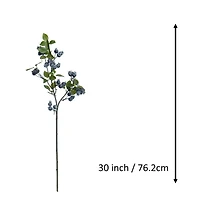 30" Blueberry & Leaf Stem by Ashland®