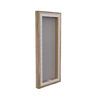 Stupell Industries Grateful with Pumpkins Floater Framed Art