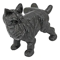 Design Toscano 6" Naughty Peeing Scotty Dog Cast Iron Sculptural Bookends, 2ct.