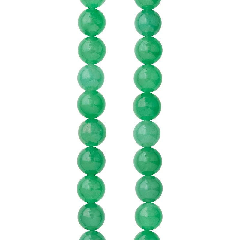 Green Aventurine Round Beads, 8mm by Bead Landing™