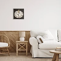 Stupell Industries Leaf Patterned Fall Pumpkin Wall Plaque Art