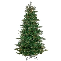 9ft. Pre-Lit Real Touch™ Hudson Fir Artificial Christmas Tree, Warm White LED Lights
