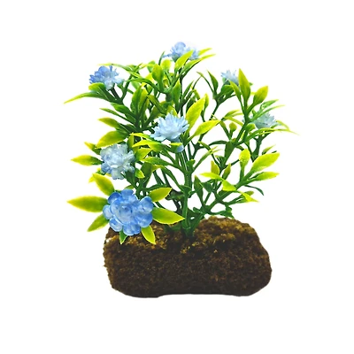 Miniature Blue Flower Plat by Make Market®