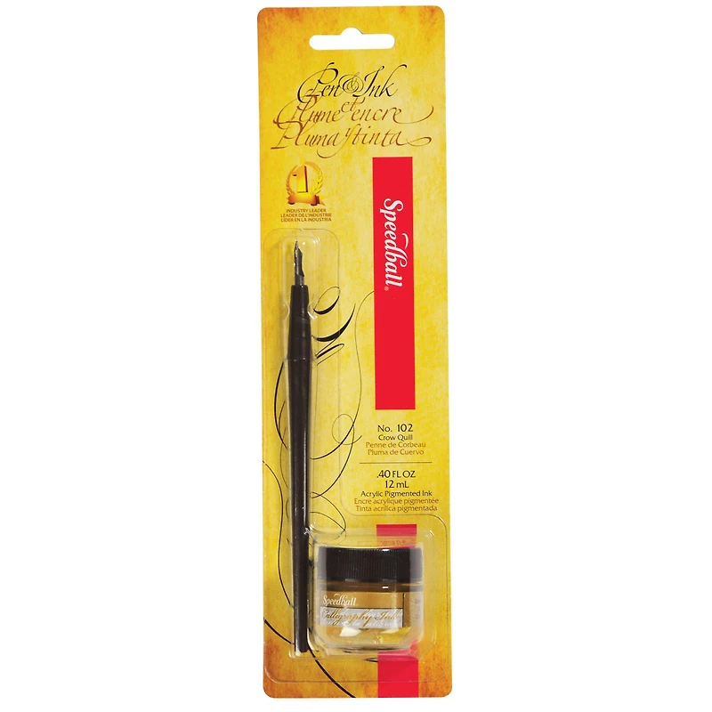 Speedball® Pen & Gold Ink Set