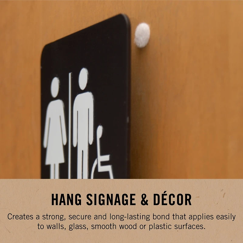 VELCRO® Brand Black Stick 'Em Circles