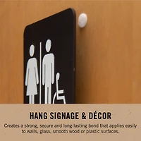 VELCRO® Brand Black Stick 'Em Circles