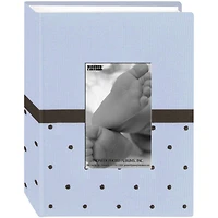 Pioneer® & Brown Baby Dot Fabric Frame Photo Album
