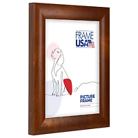 Frame USA Honey Rounded Brown Single Image Picture Frame