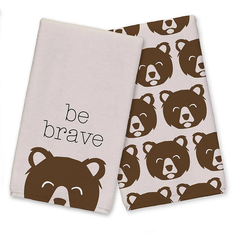 Be Brave 16" x 25" Towel Set