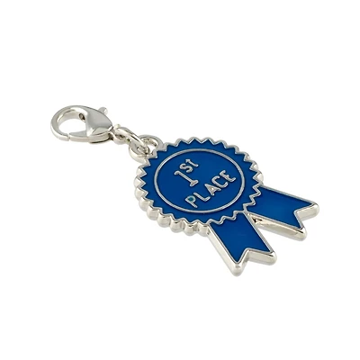 Blue Ribbon 1st Place Charm by Bead Landing™ 