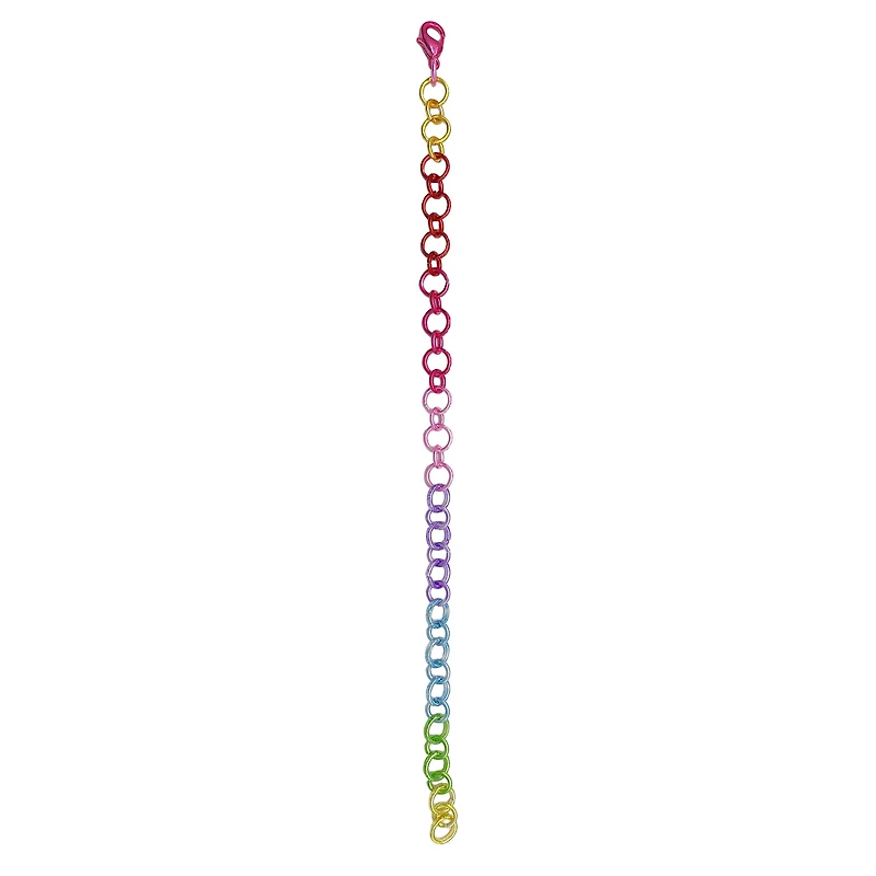Rainbow Long & Short Charm Bracelet by Bead Landing™