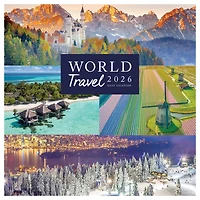 2026 World Travel Daily Desktop Calendar