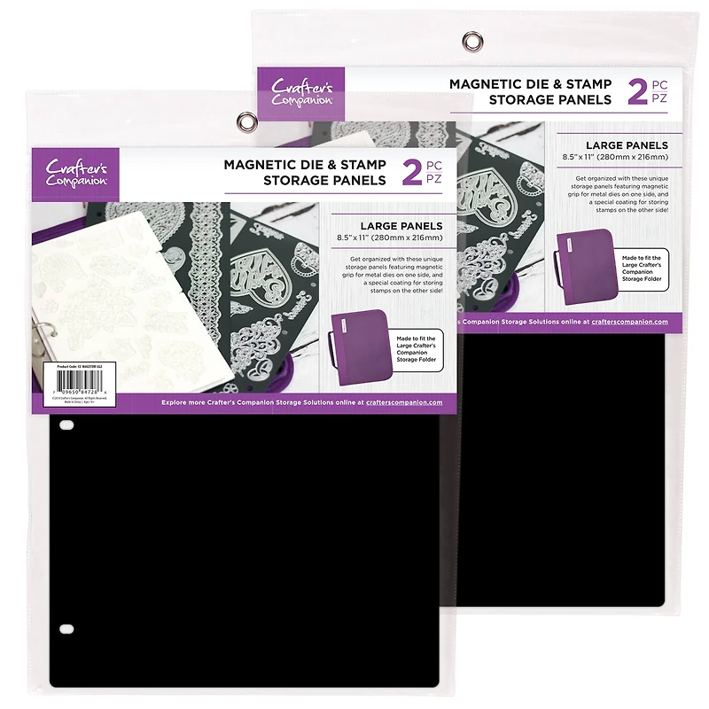 Crafters Companion Magnetic Die & Stamp Storage Set