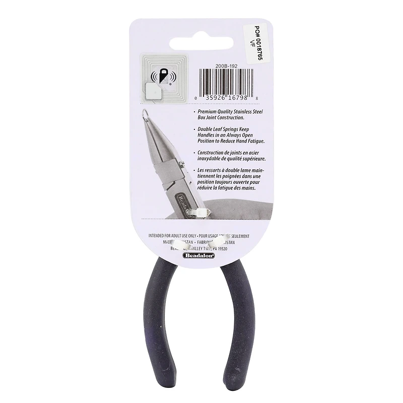 Beadalon® Professional Series Nylon Inner Jaw Chain Nose Pliers