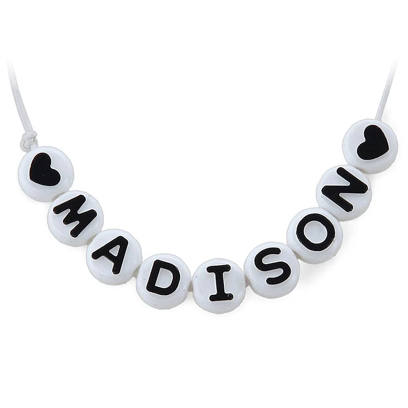 Hygloss® Black & White ABC Beads