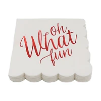 Oh What Fun Beverage Napkins, 20ct. by Celebrate It™
