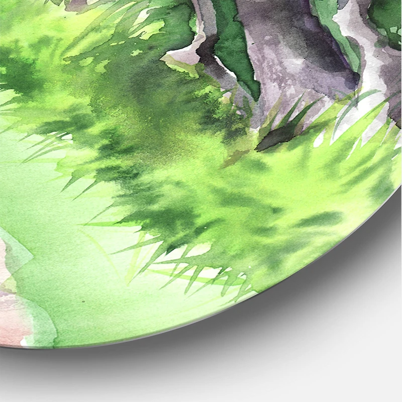 Designart - Traditional Gate In Tropical Oasis