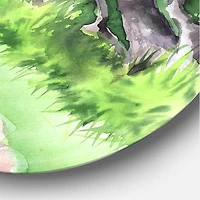 Designart - Traditional Gate In Tropical Oasis