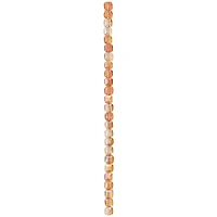 Gold Champagne Glass Cube Beads, 8mm by Bead Landing™