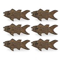 DII® Fish Napkin Rings, 6ct.