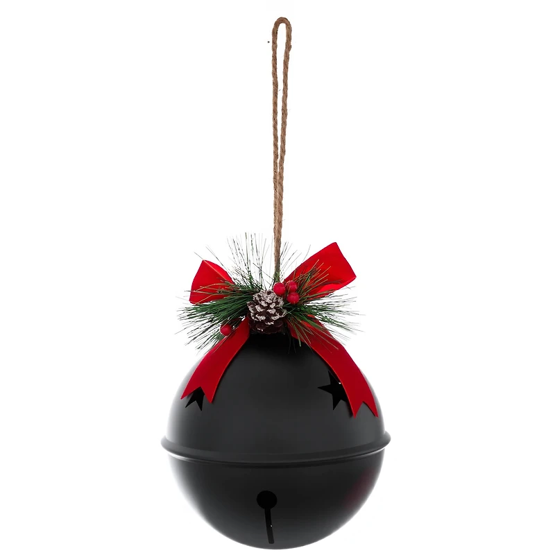 7.5" Jumbo Bell with Pinecone & Berries by Ashland