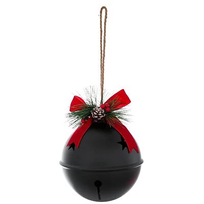 7.5" Jumbo Bell with Pinecone & Berries by Ashland