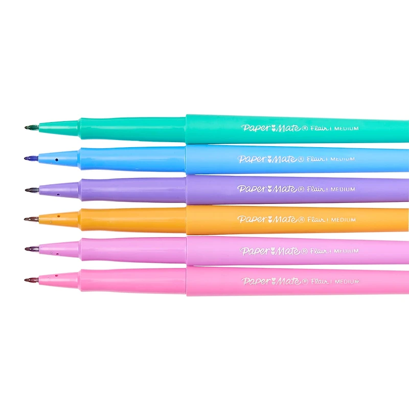 Paper Mate® Flair® Felt Tip Pen Set, 6 Color Candy Pop