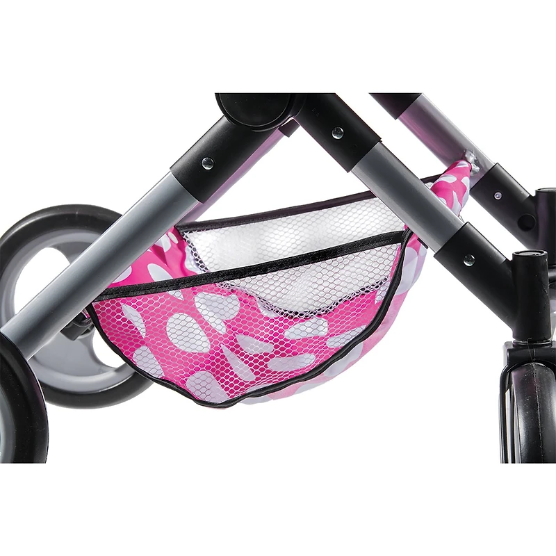 Lissi Dolls Modern Twin Baby Doll Stroller