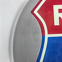 Route 66 Dome Metal Sign