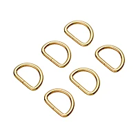26mm Gold D-Rings, 8ct. by Bead Landing™