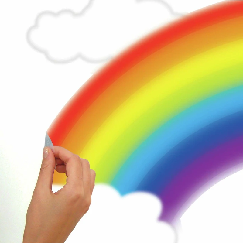 RoomMates Over The Rainbow Peel & Stick Giant Wall Decal