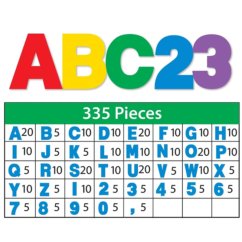 ArtSkills® 2.5" Classic 335 Piece Paper Poster Letter Set