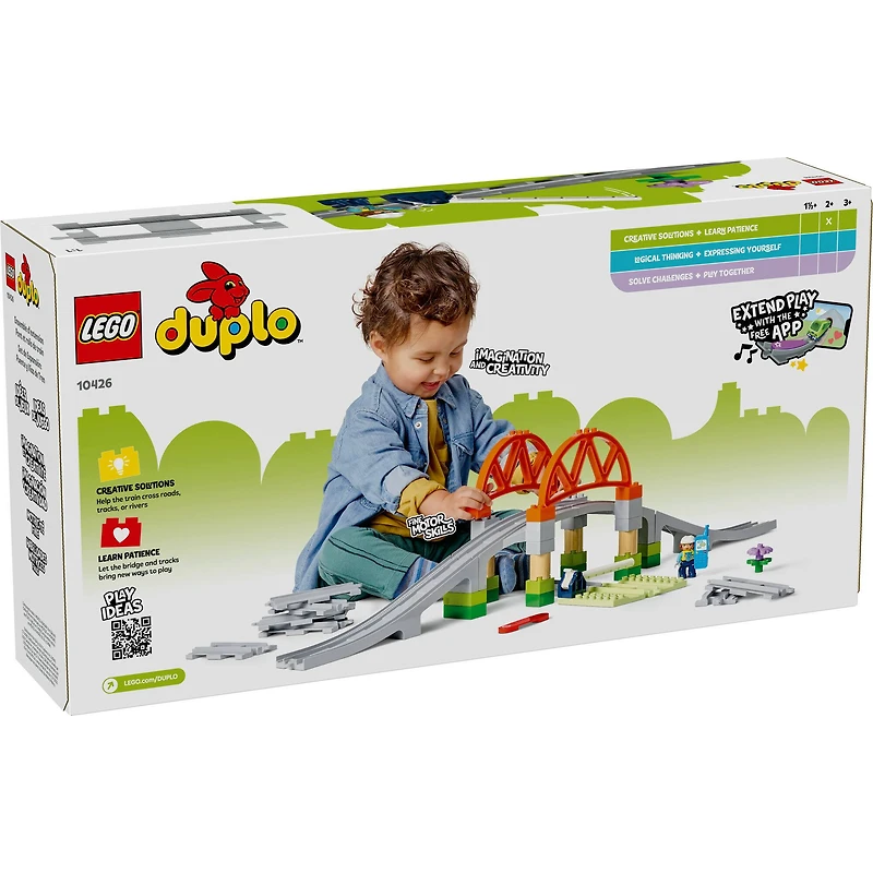 LEGO® DUPLO® Town Train Bridge and Tracks Expansion Set 10426