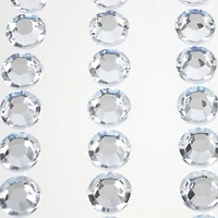 12 Packs: 4 ct. (48 total) 8mm Clear Rhinestone Borders by Recollections™