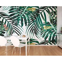 ohpopsi Tropical Leaves Wall Mural