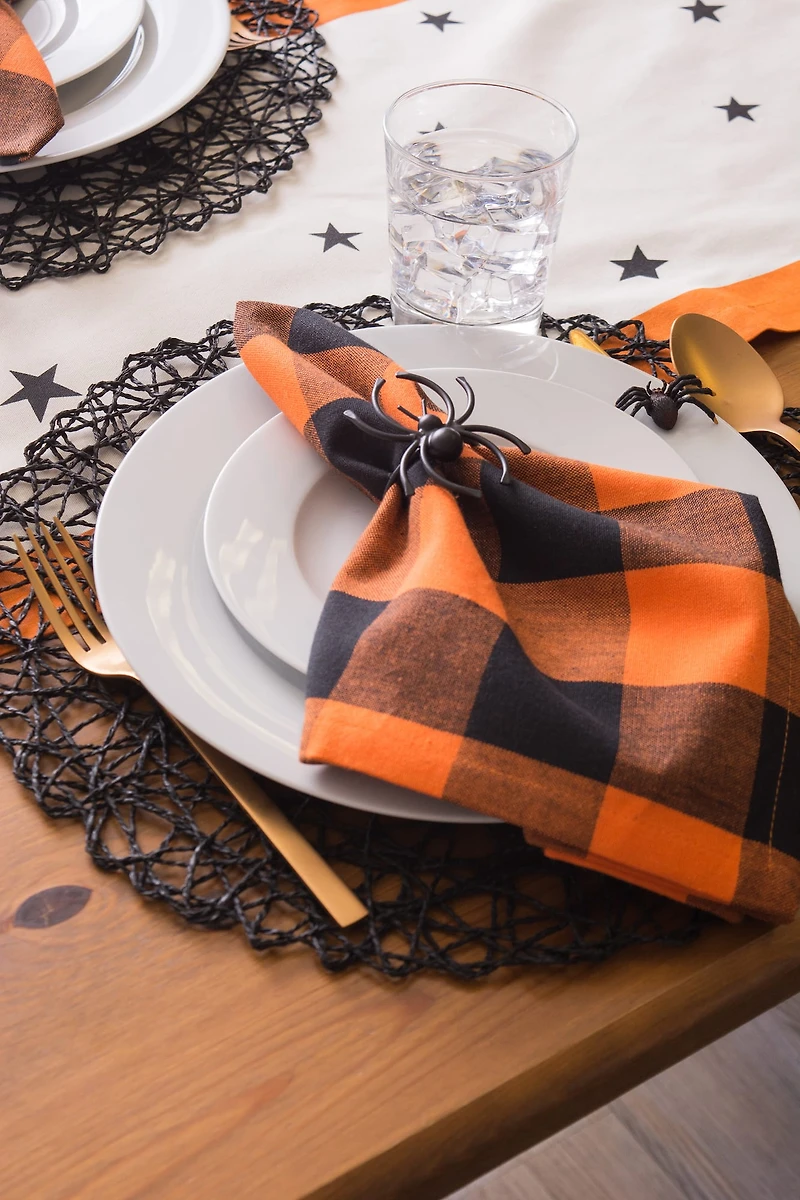 DII® Woven Paper Round Placemats