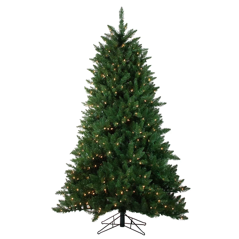 7.5ft. Pre-Lit Montana Pine Artificial Christmas Tree, Clear Lights