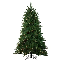 7.5ft. Pre-Lit Montana Pine Artificial Christmas Tree, Clear Lights