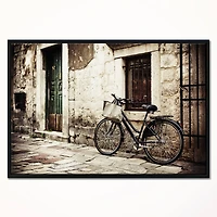Designart - Bicycle with Shopping Bag