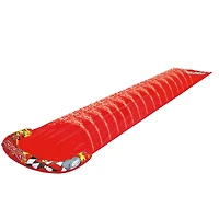 Pool Central® 16.5ft. Red Inflatable Race Car Themed Water Slide