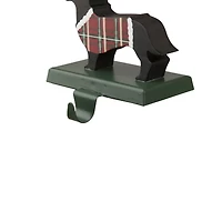 Glitzhome® 6" Wooden & Metal Dachshund Stocking Holder