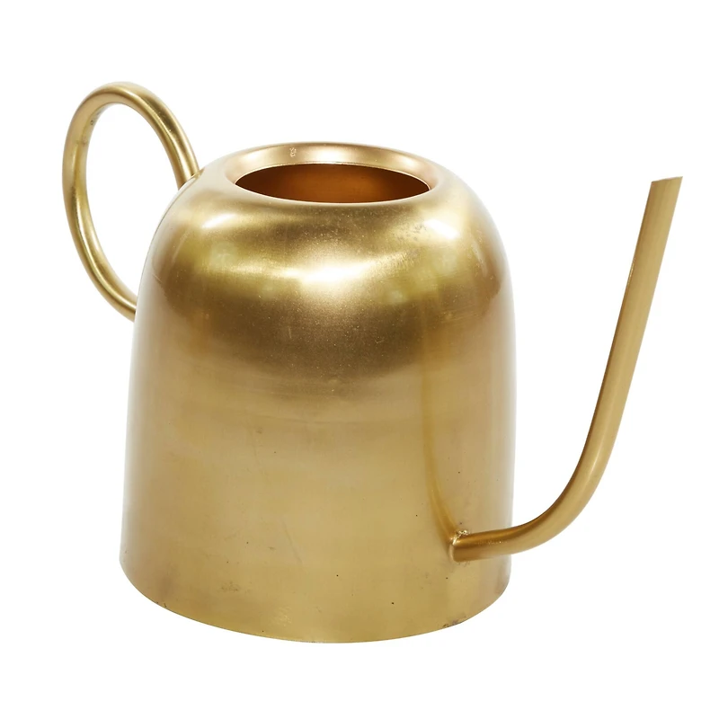 Gold Metal Glam Watering Can Set