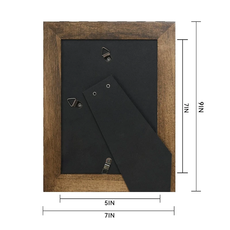 5" x 7" Black & White Stripe Tabletop Frame by Ashland®