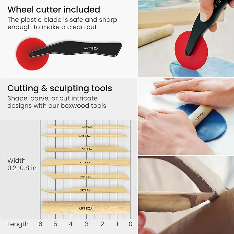 Arteza® 22-Piece Sculpting Tools Set