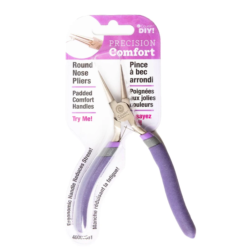Precision Comfort 5" Round Nose Pliers
