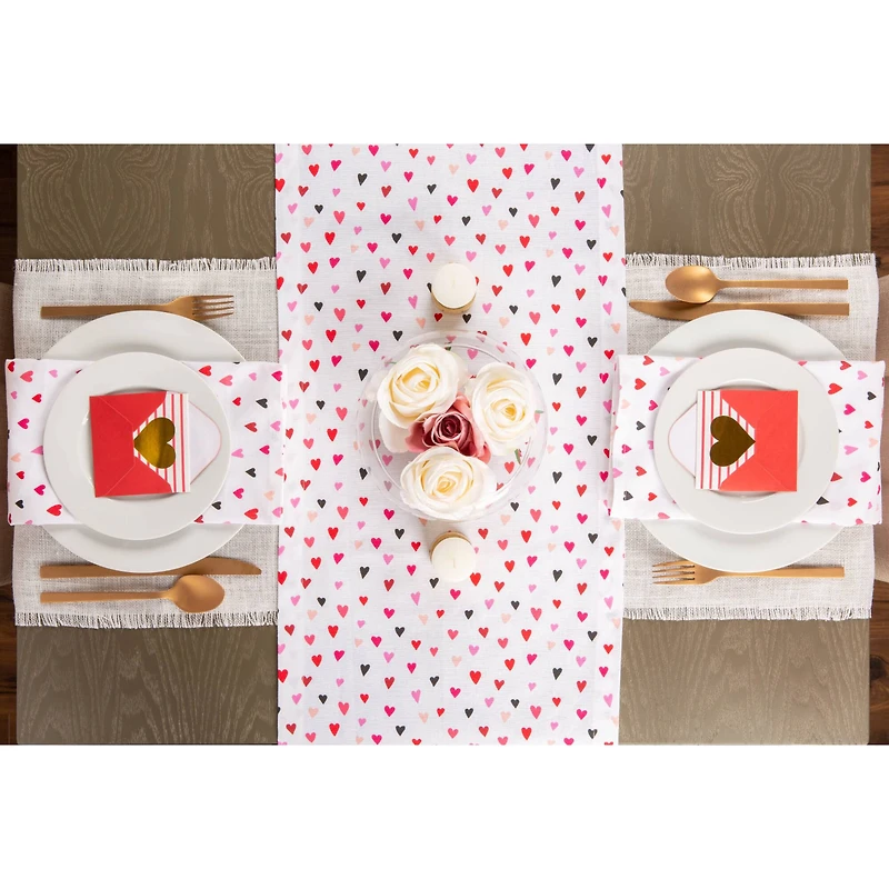 DII® Confetti Hearts Print Napkins, 6ct.