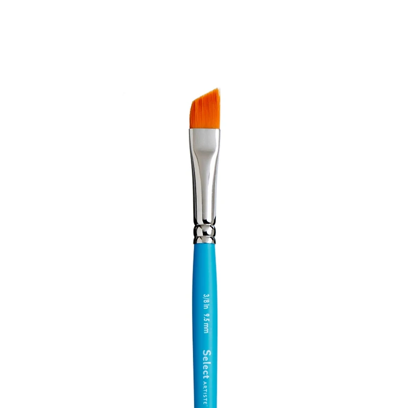 Princeton™ Select™ Artiste Series 3750 Short Handle Angle Shader Brush